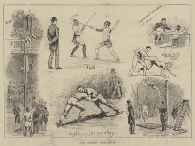 The German Gymnasium by S.T. Dadd